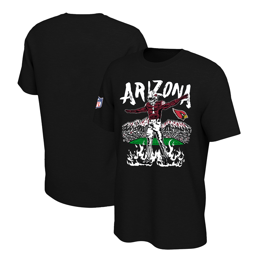 Men 2024 NFL Arizona Cardinals T shirts black